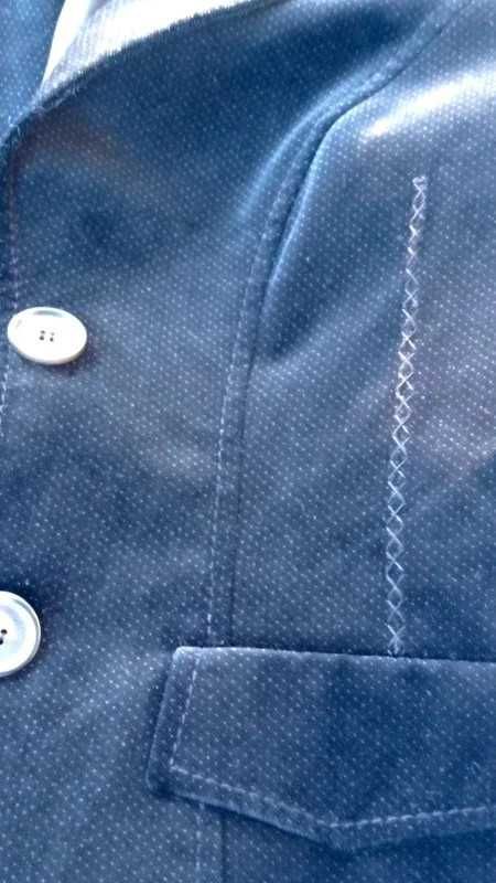 Żakiet Bolero czarny aksamit rozmiar 36 vitage