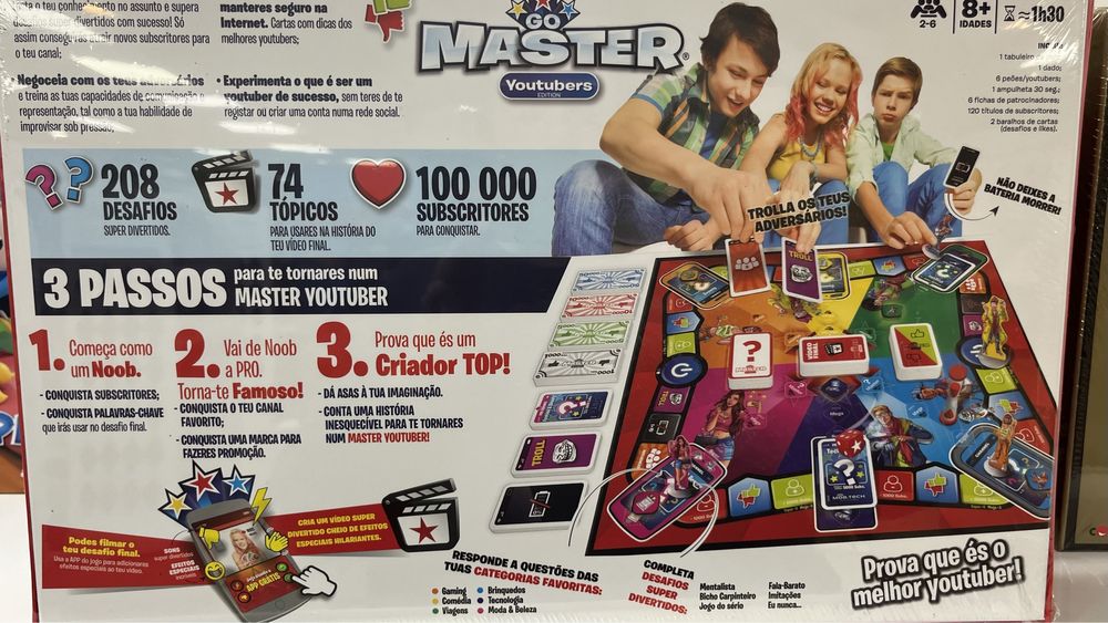 Jogo GoMasters Youtubers