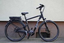 Rower elektryczny system Bosch napęd piasta nexus 8 na pasek