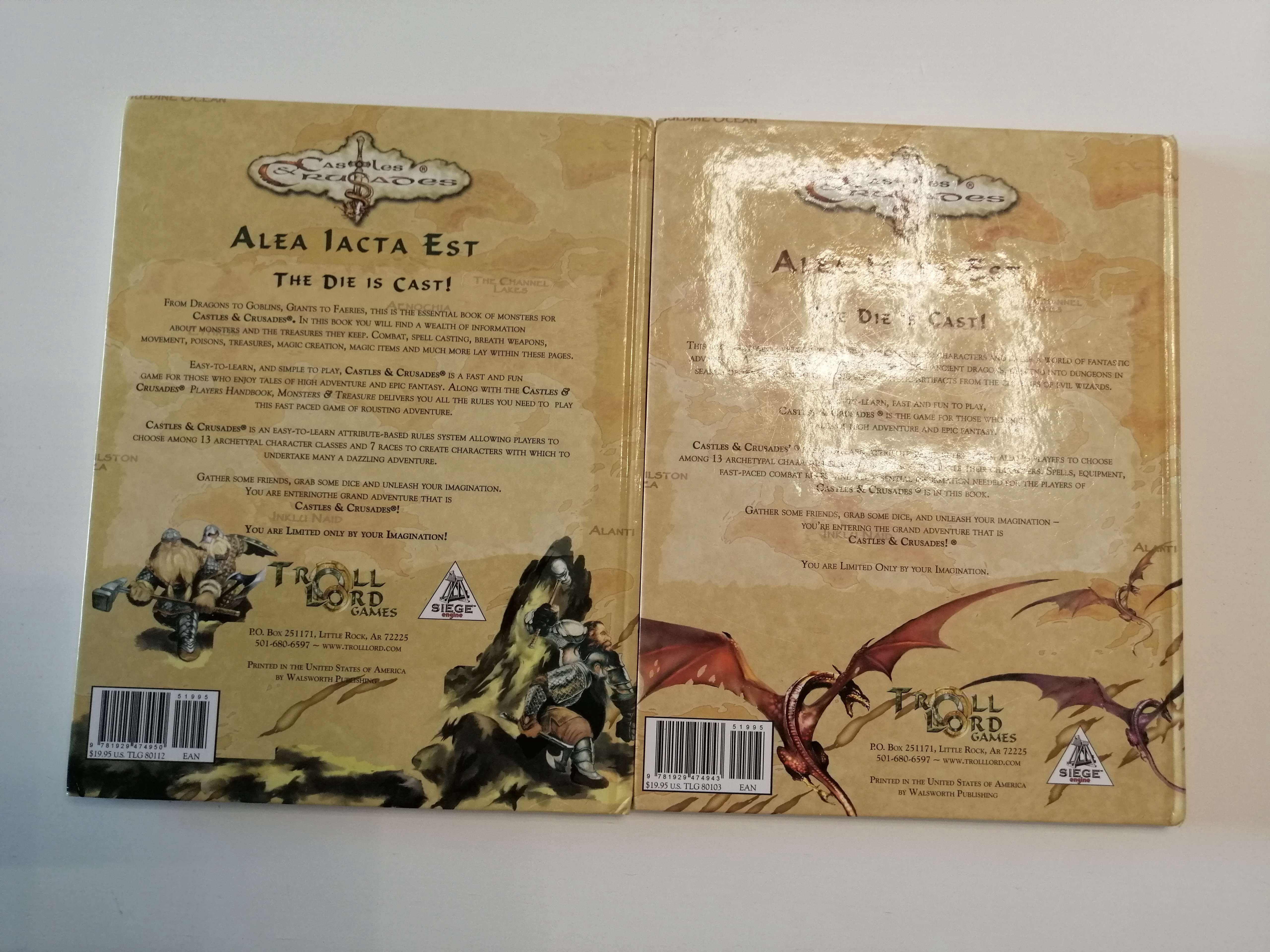 Castles & Crusades Player's Handbook i Monsters & Treasure