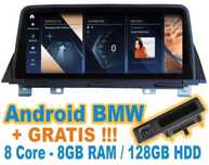 Ekran wyświetlacz Android BMW - F10 F11 - CIC i NBT + Kamera cofania.
