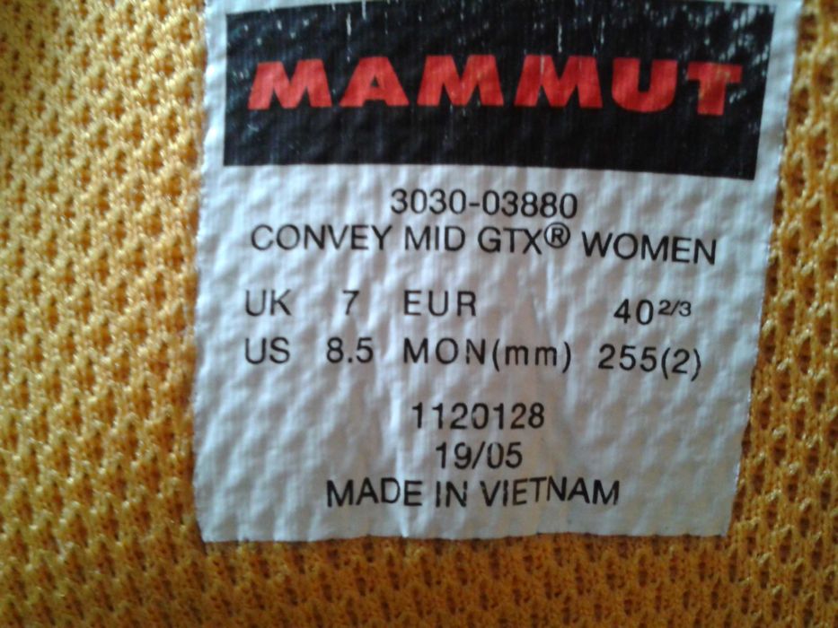 Buty trekkingowe damskie MAMUT rozm.40