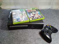 Xbox 360 + pad + 3 gry