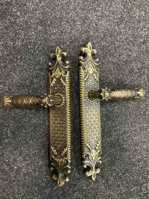 Великі Латунні Дверні Ручки, Дуже Якісні, Колір робим будь який