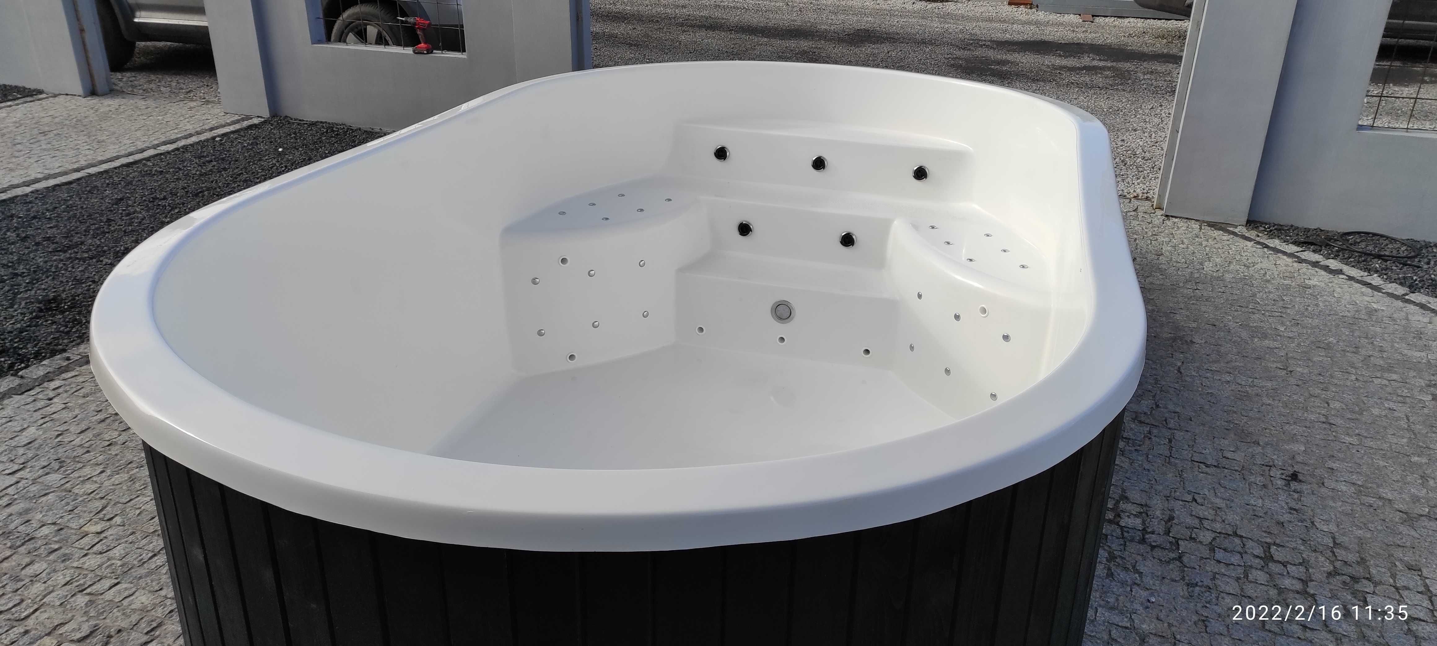 Basen Ogrodowy Jacuzzi Ogrodowe Bania Wanna Oczko Wodne Niecka Balia