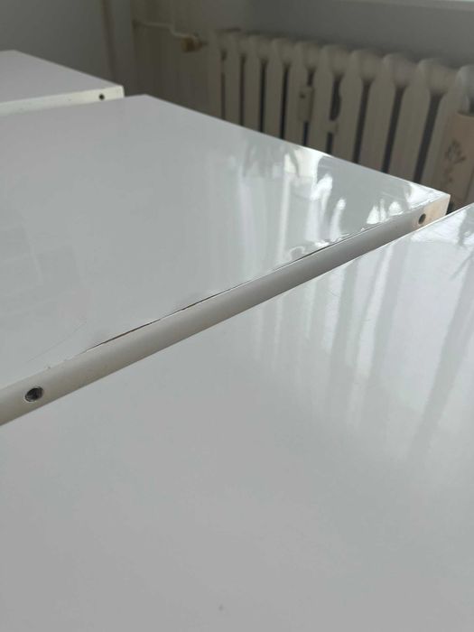 Stół do jadalni/kuchni bialy rozkładany 90x90 Eryk 2