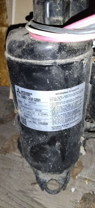 Компрессор кондиционера muz-sf25 muz-hc25