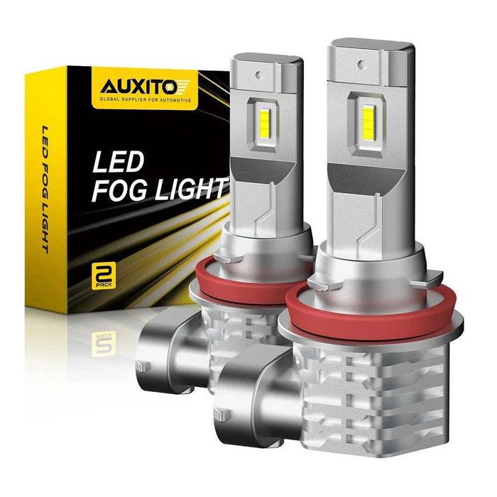Лампы Auxito LED H7 H3 H1 H11 H8 H9 автолампы 12V светодиодные лампы