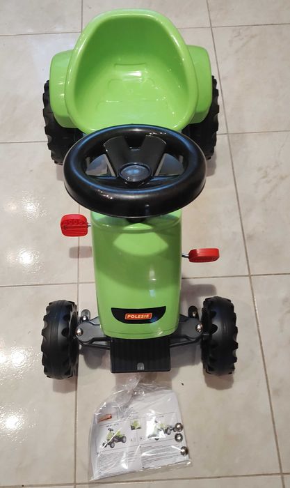 Traktor- Jeździk na pedały "Turbo-2" nowy.