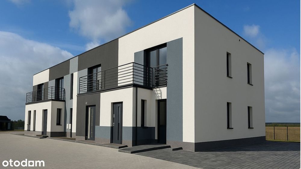 Rodzinne mieszkanie piętrowe ok. 100 m² z ogródkiem stan deweloperski