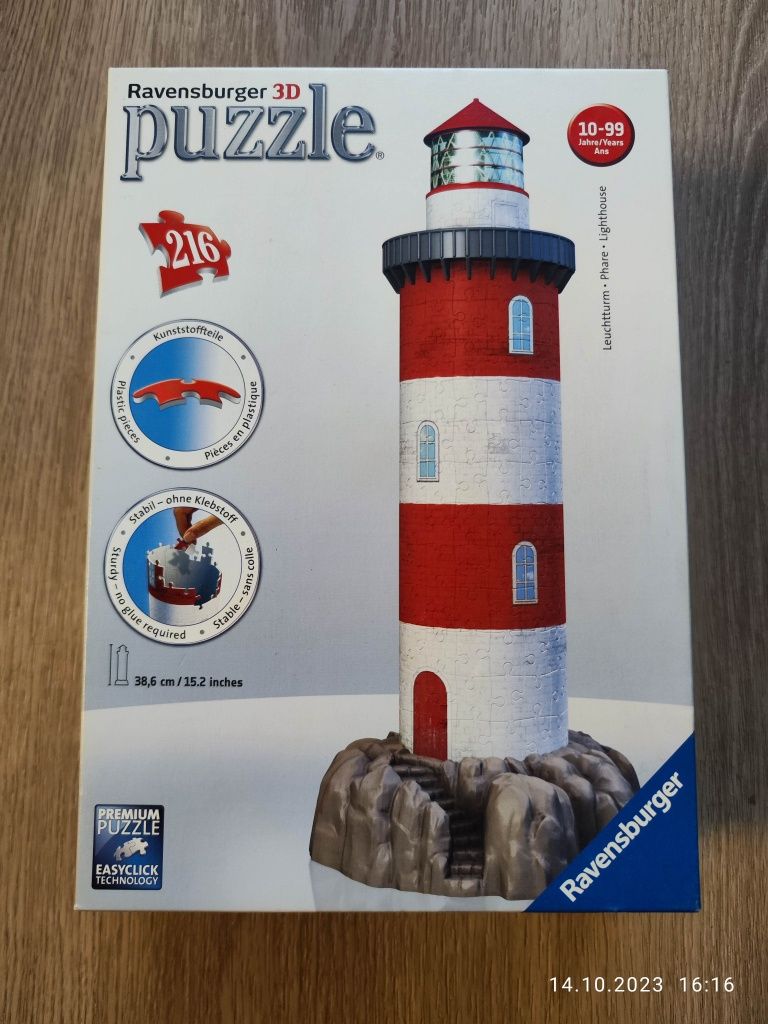 Używane puzzle każde po 20 zł