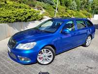 Skoda Octavia 2.0 TDI VRS RS 170km Bezwypadkowa serwis Jak NOWA gwarancja