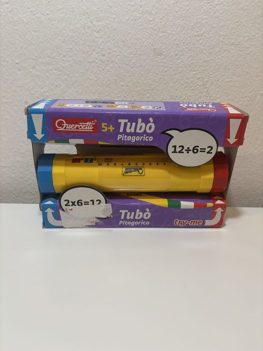 Quercetti Tubò Pitagorico – Jogo educativo de matemática