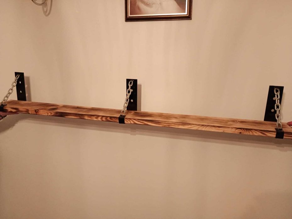 Stylowa półka wisząca