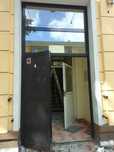 Drzwi aluminiowe z doświetleniem  2 sztuki