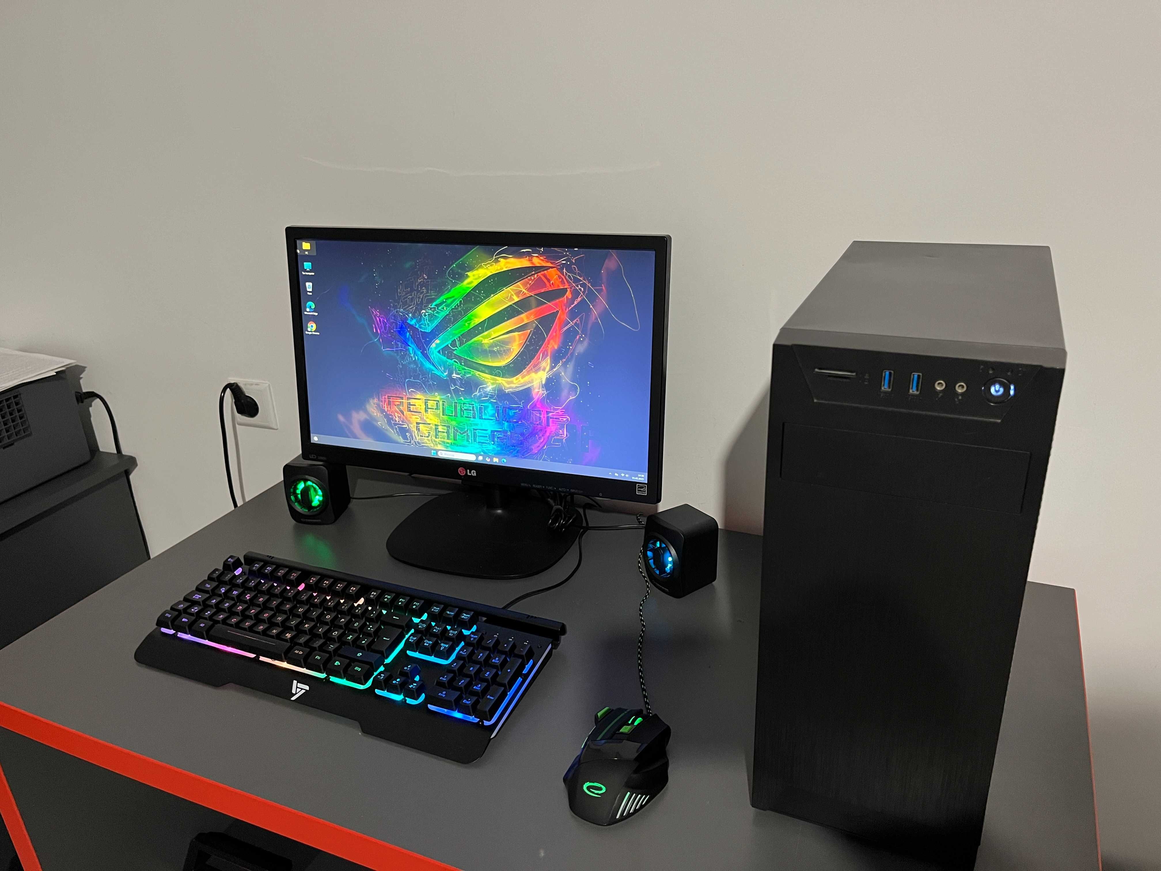 Komputer Gamingowy Gracza Win11 i5 7th 16GB SSD 750GB  GTX960 4GB WiFi