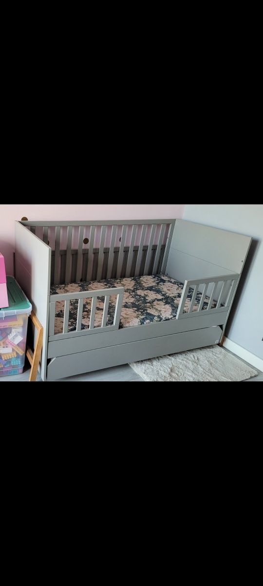 Łóżeczko łóżko bellamy lotta 70 x 140 + materac rucken