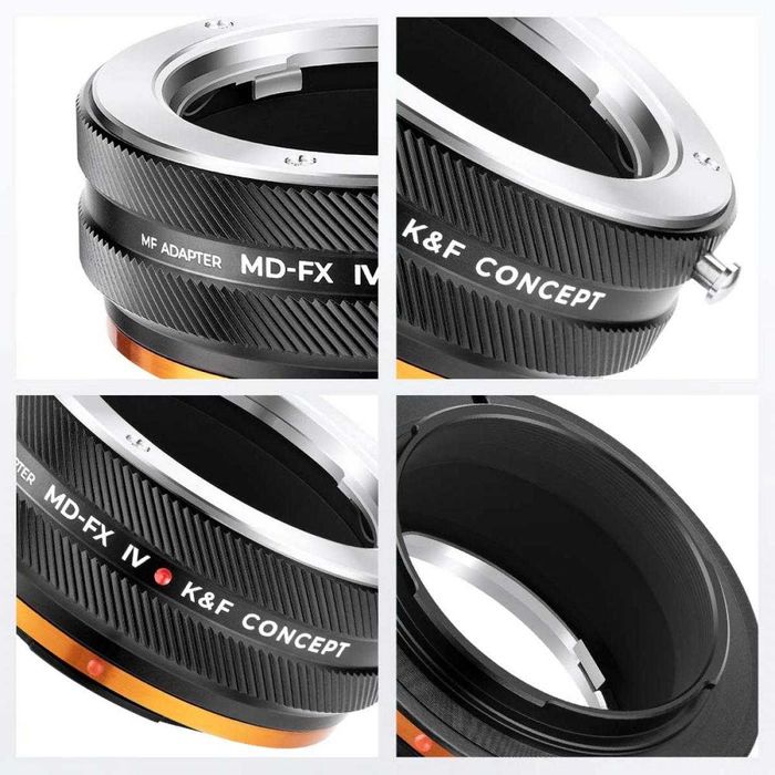 Adapter Minolta MD - Fuji FX X-Pro1 X-E1 X-E2 itd. K&F Concept 2024 IV