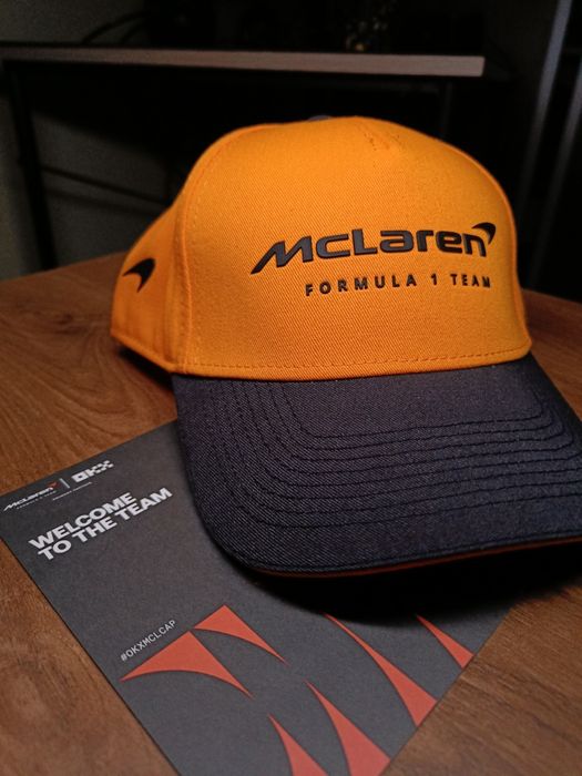 Limitowana czapka F1 Mclaren team