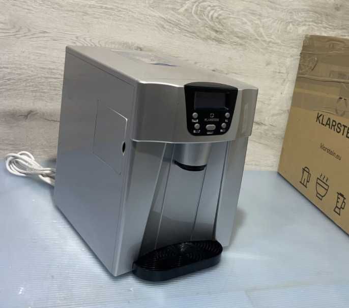 Льодогенератор Klarstein Ice Volcano 2G (12 кг/доба) автомат для льоду