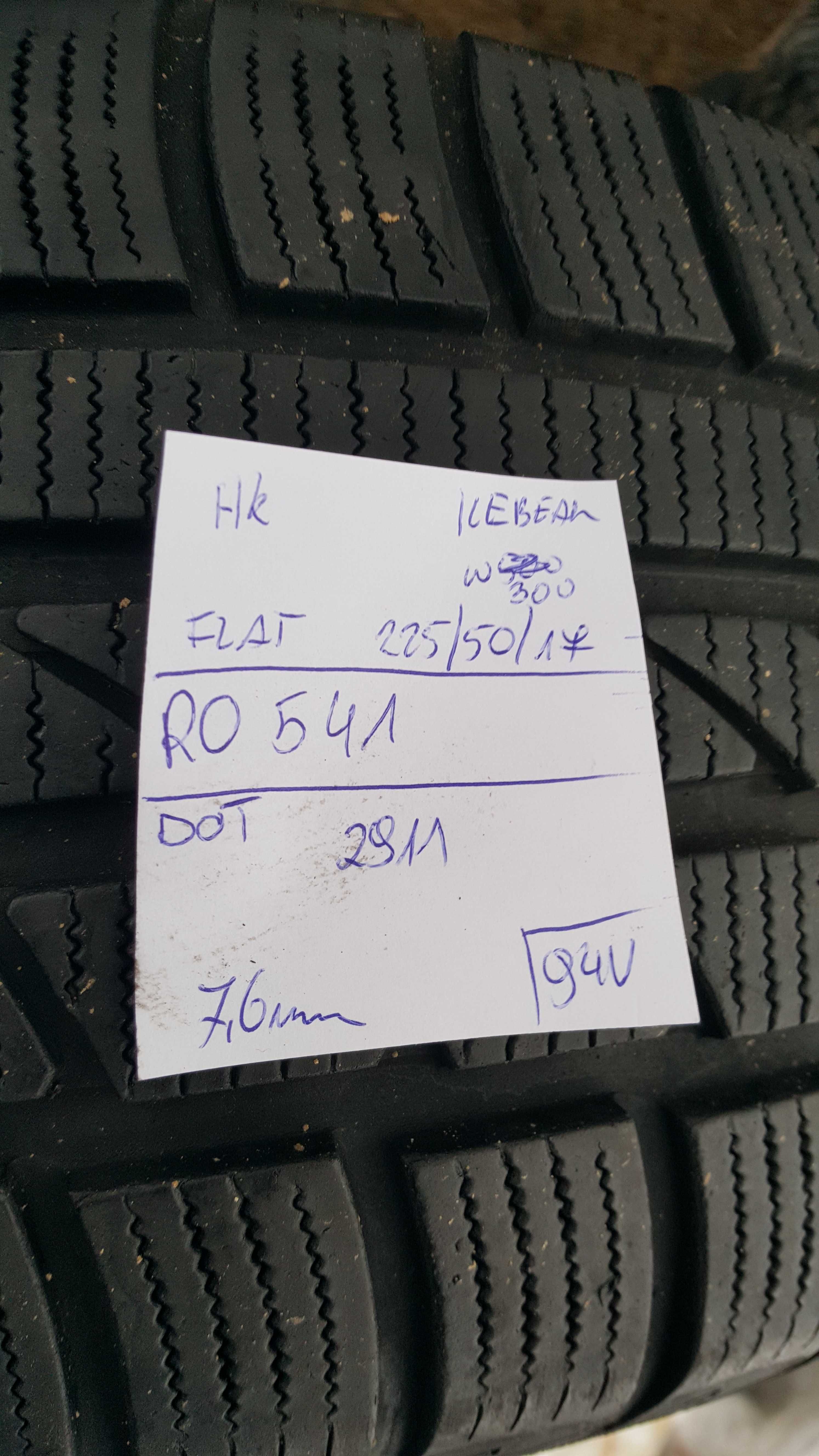 Hankook 225/50 r17 IceBear W300 RSC /// 7,6mm!!! RunFlat