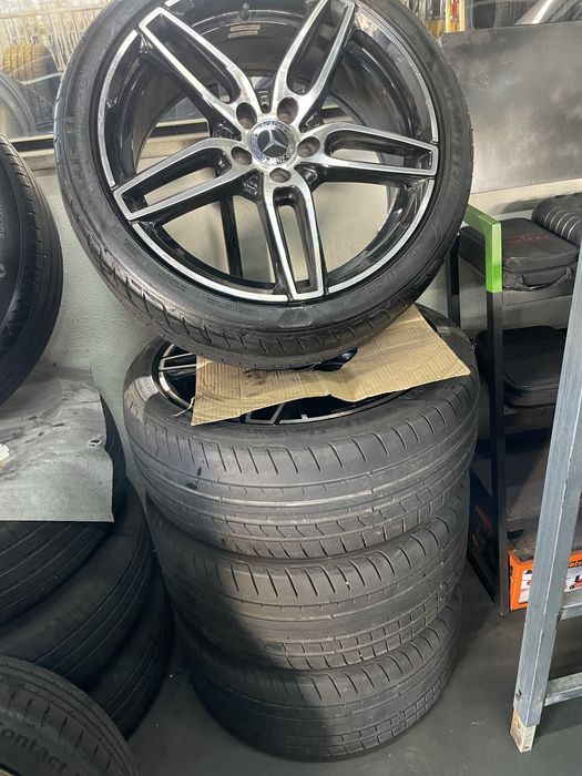 Pack jantes e pneus usados 19 5x112