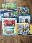 Oddam zabawki dla dzieci puzzle scrabble Minionki pokemon sonic