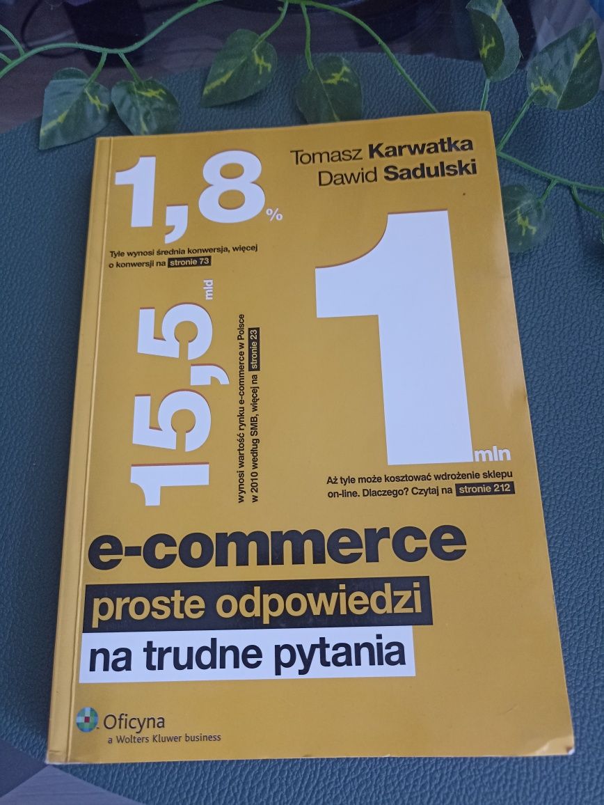 E-commerce proste odpowiedzi na trudne pytania Tomasz Karwatka