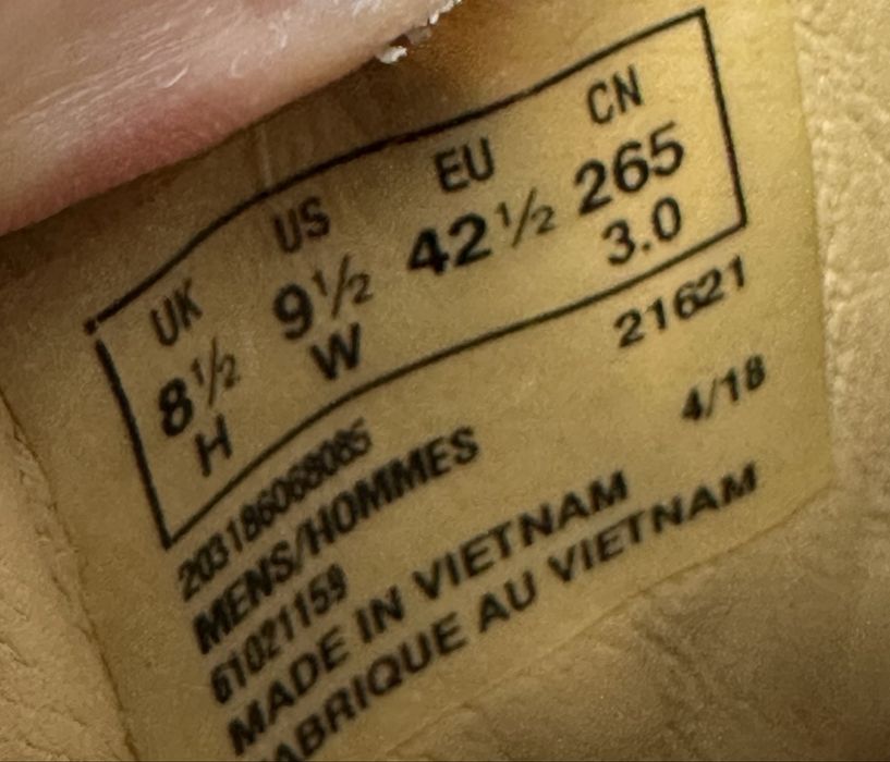 Чоловічі шкіряні черевики Clarks Gore-Tex 42p