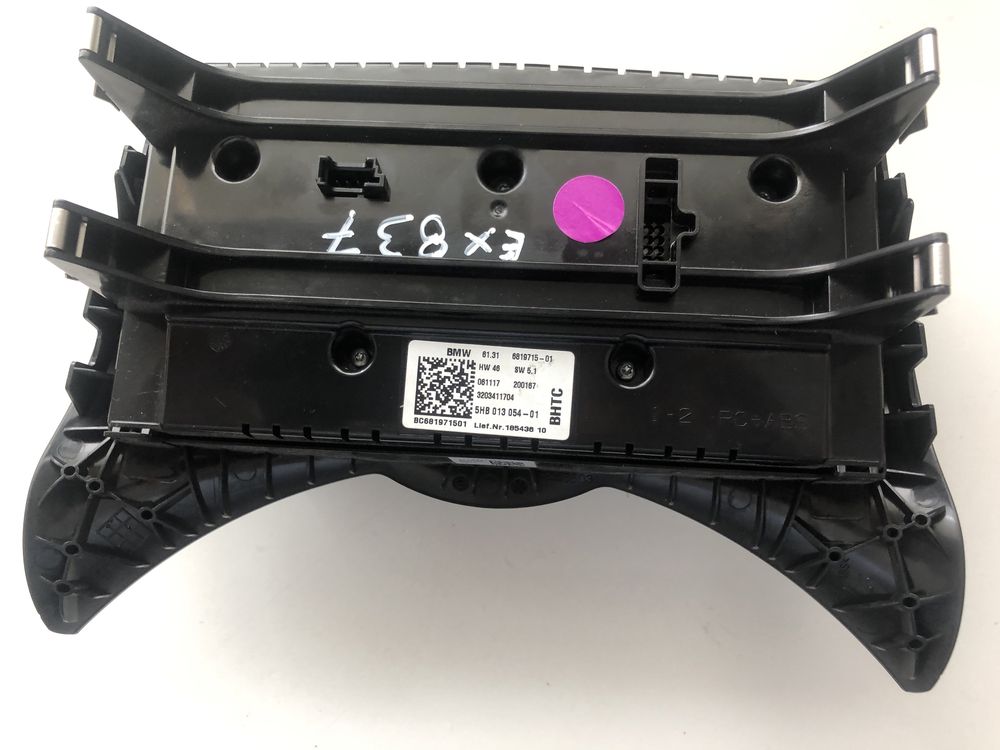 Painel de controlo de climatização para Mini