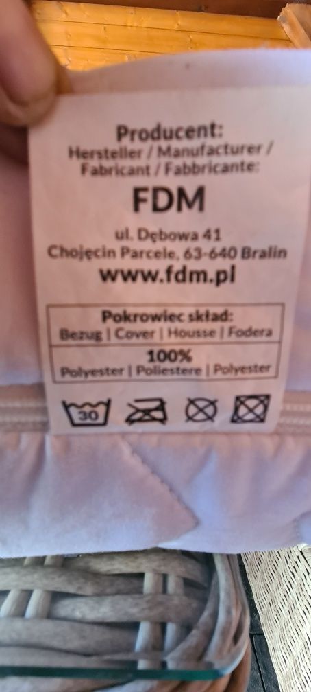 Materac FDM 180x80x14