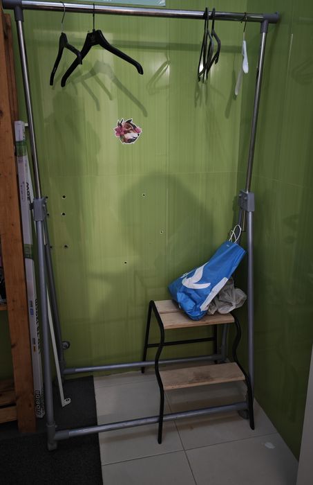 Charriot cabide roupa