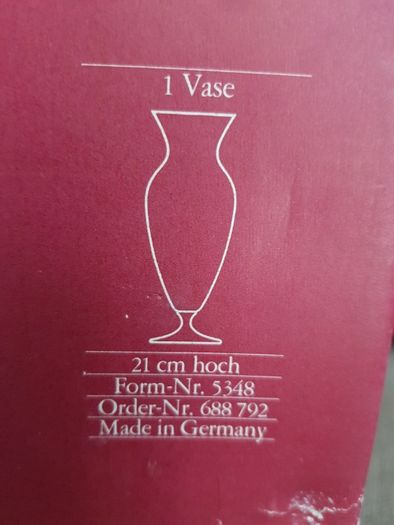Nowy wazon Zchott Zwiesel Germany lata 70-te