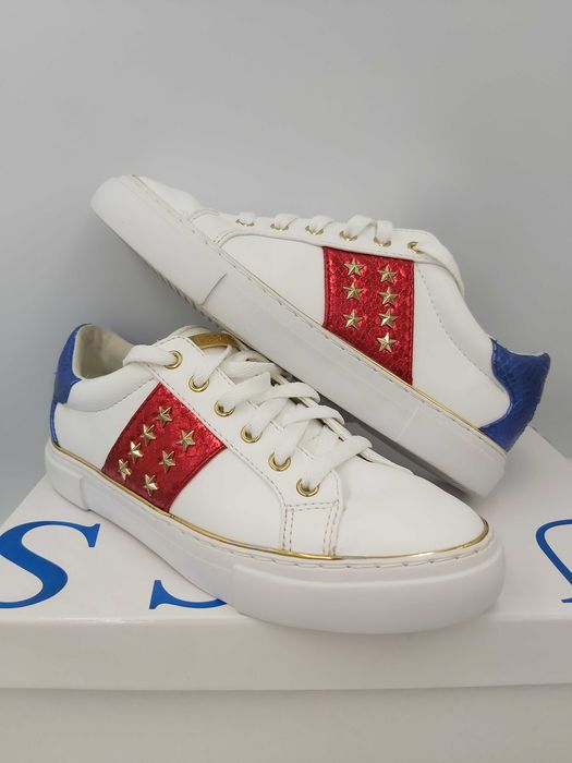 Buty sneakersy GUESS trampki tenisówki białe rozmiar 37