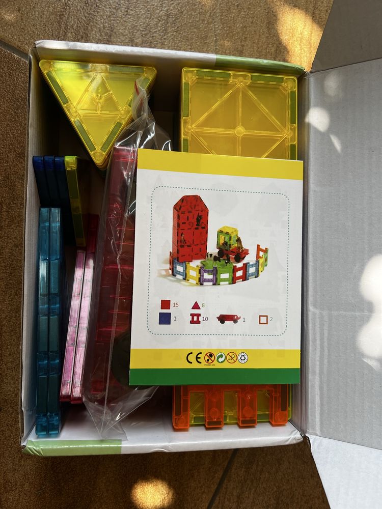 Klocki magnetyczne Magnetic 60sz