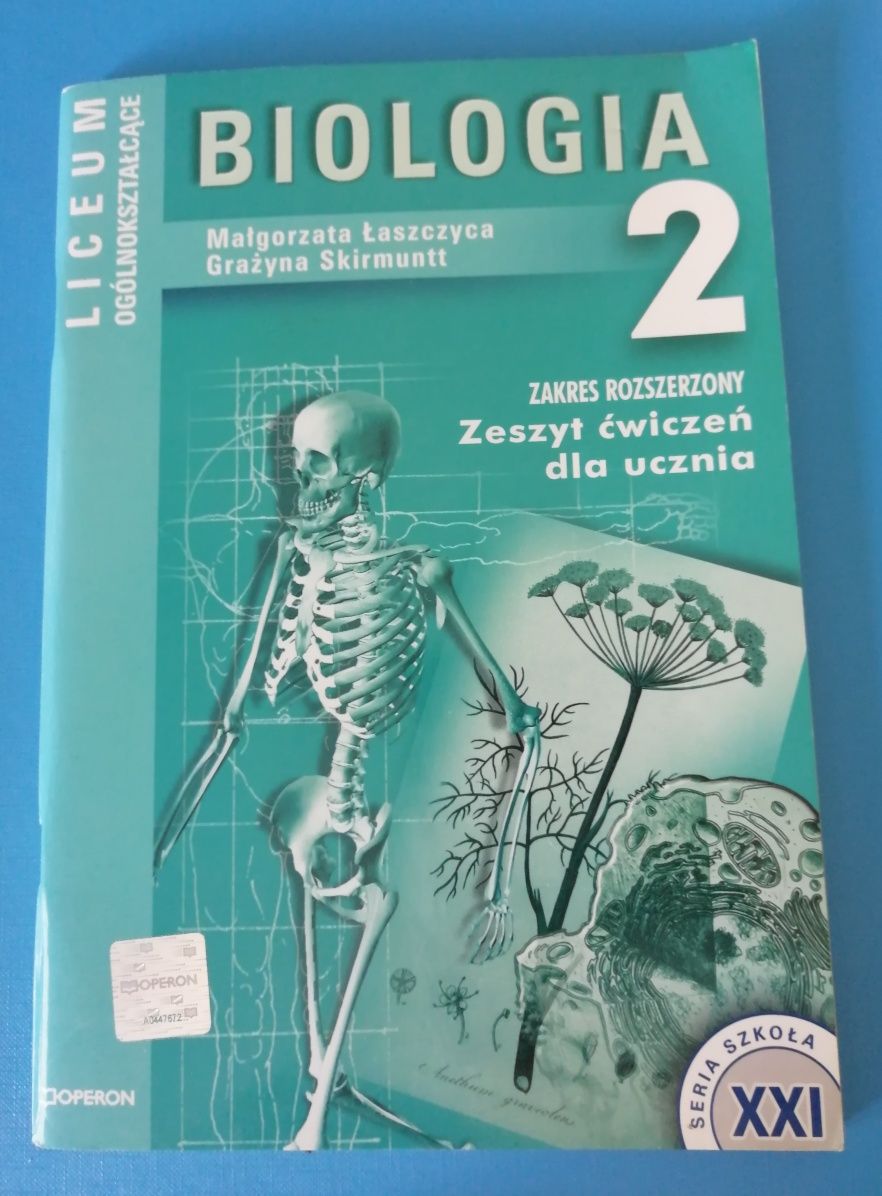 Biologia 2 Operon Zeszyt ćwiczeń