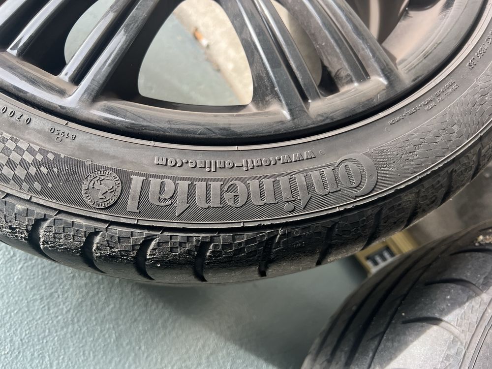 Jantes com pneus 5x120em 17