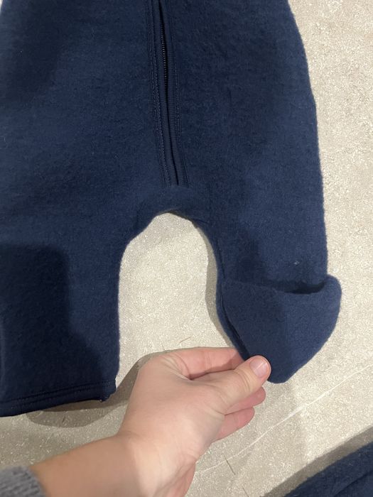 Kombinezon merino 56/62 granatowy 2 gatunek