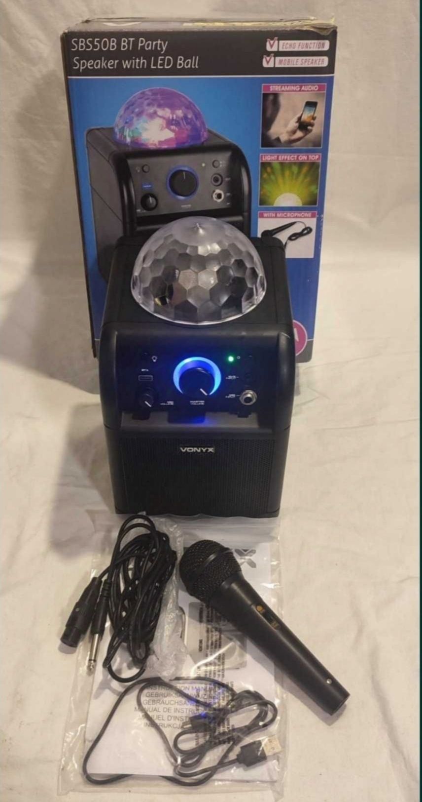 Głośnik bluetooth firmy Vonyx SBS50B