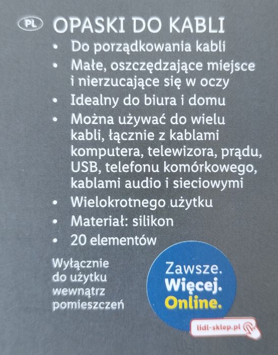 Opaski / Zaciski do kabli Tronic