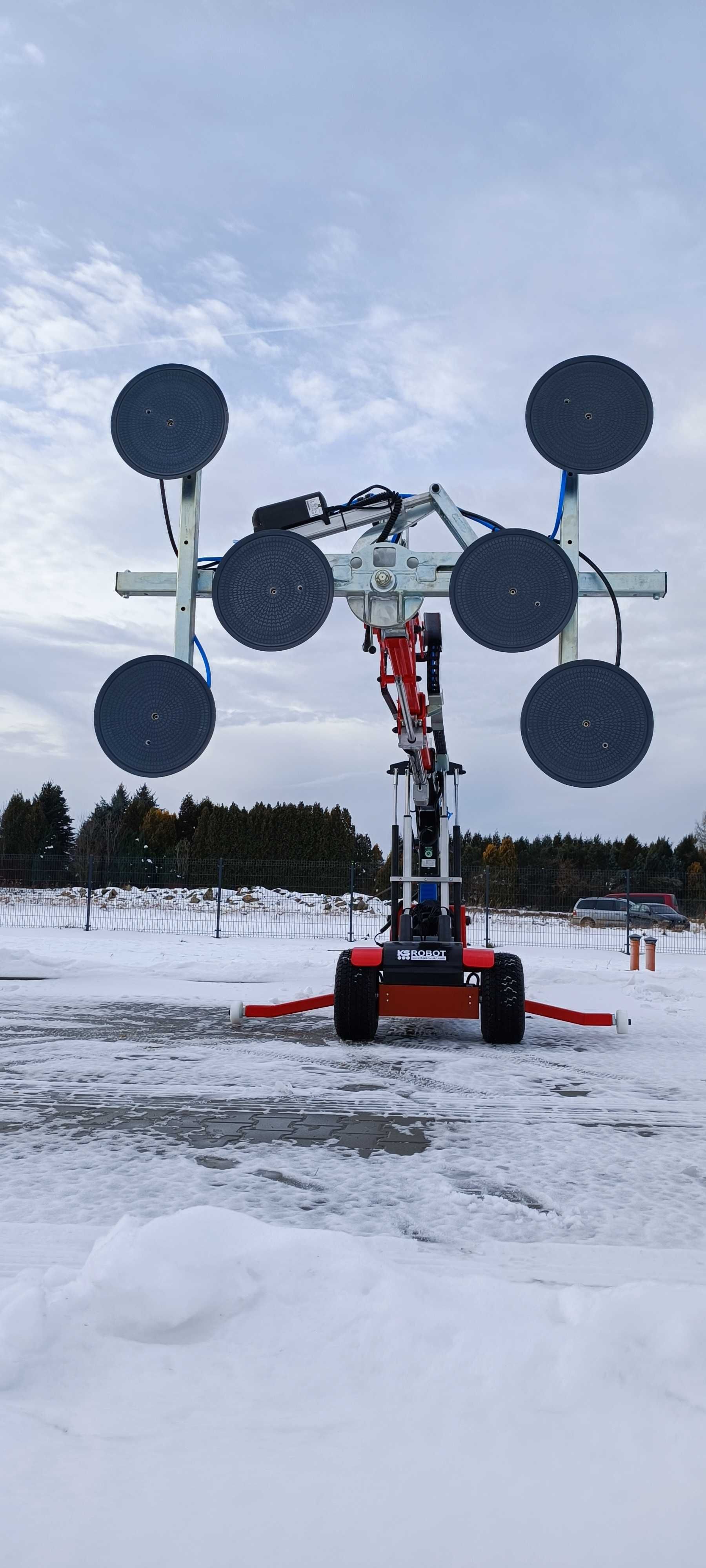 Manipulator, KS Robot 600, Wynajem, Bez operatora, Montaż szyb, Montaż