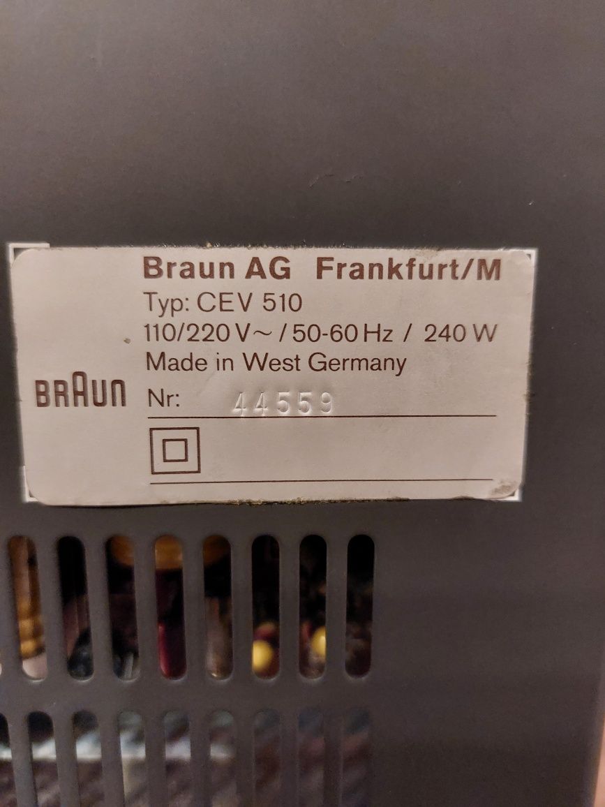 amplituner BRAUN CEV 510 (REGIE 510)