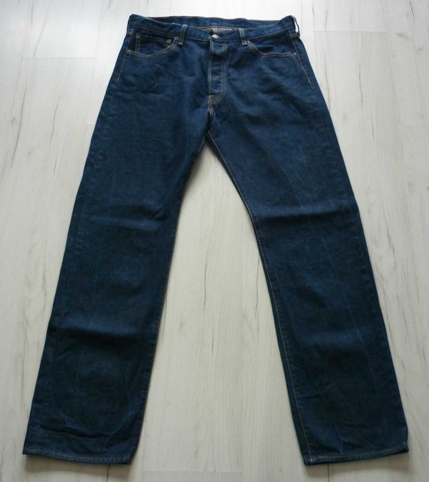 Męskie spodnie jeansowe LEVIS 501 r. XL W36 L34 STRETCH wysyłka gratis