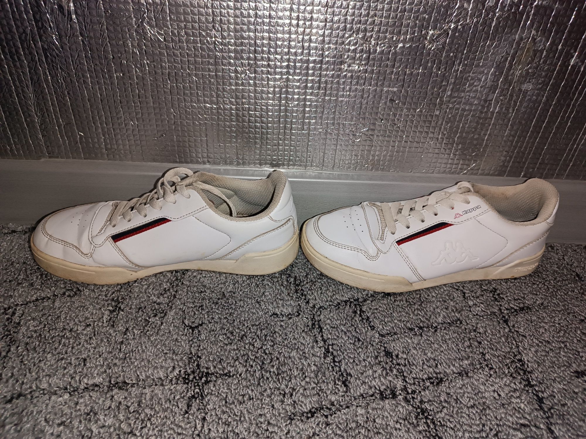 Kappa marabu мужские кроссовки 36-37 размер бело/красный