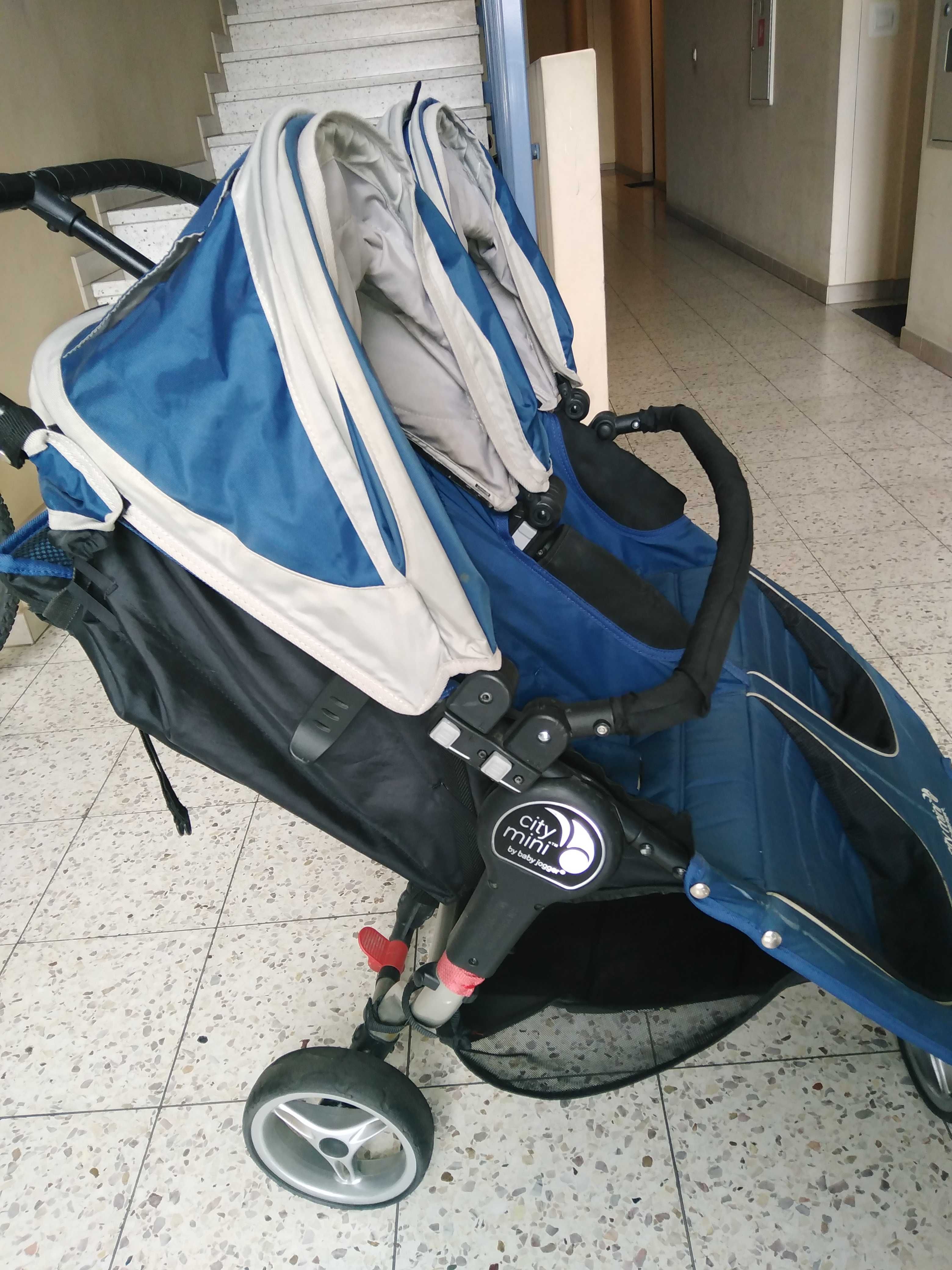 Wózek Citi Mini Double Baby Jogger granatowy