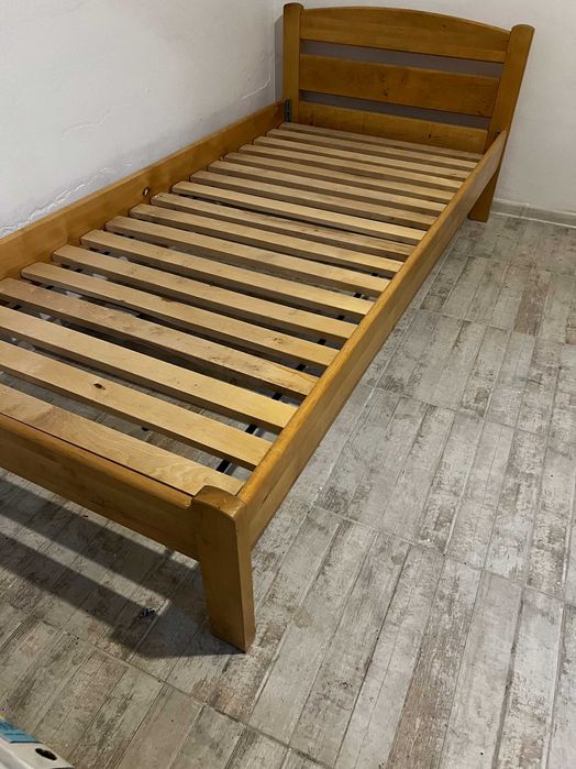 ŁÓŻKO drewniane 90x200