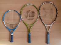3 Raquetes ténis crianca
