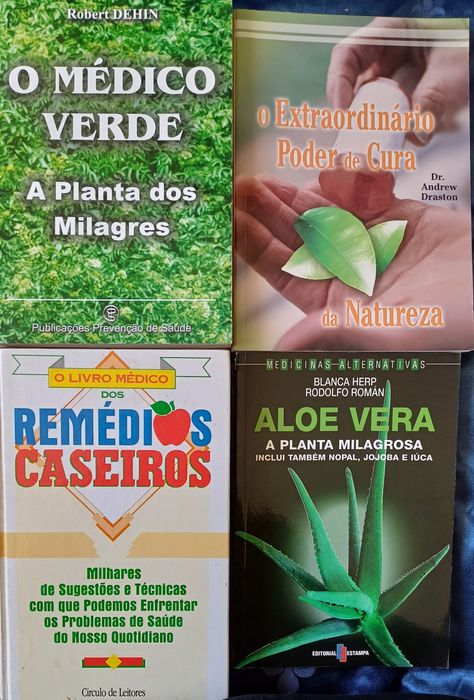 Medicina Alternativa 4 Livros