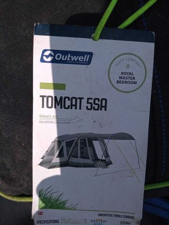 Namiot rodzinny dla 5 osób Tomcat 5SA - Outwell