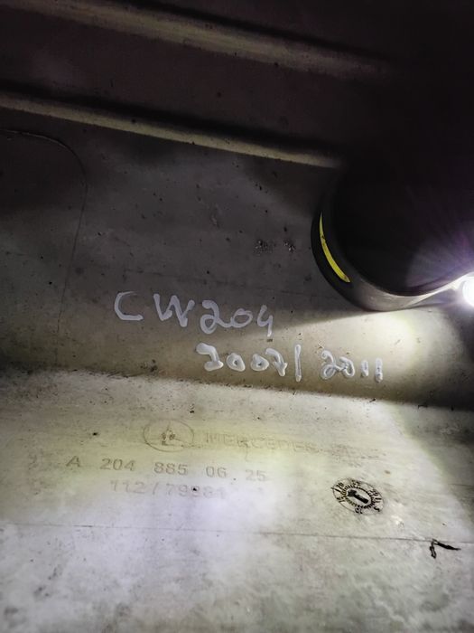 Parachoques mercedes classe c w204 tras